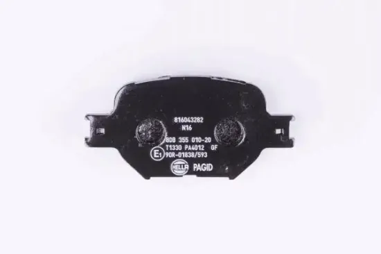 Bremsbelagsatz, Scheibenbremse Vorderachse HELLA PAGID 8DB 355 010-201 Bild Bremsbelagsatz, Scheibenbremse Vorderachse HELLA PAGID 8DB 355 010-201