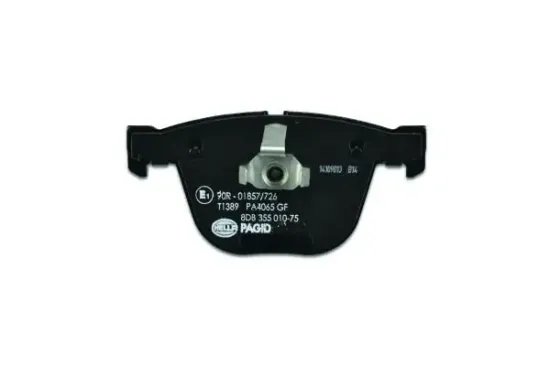 Bremsbelagsatz, Scheibenbremse Hinterachse HELLA PAGID 8DB 355 010-751 Bild Bremsbelagsatz, Scheibenbremse Hinterachse HELLA PAGID 8DB 355 010-751