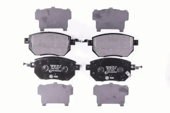 Bremsbelagsatz, Scheibenbremse HELLA PAGID 8DB 355 011-101 Bild Bremsbelagsatz, Scheibenbremse HELLA PAGID 8DB 355 011-101