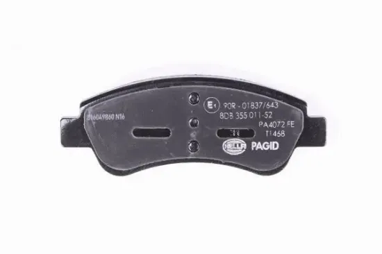 Bremsbelagsatz, Scheibenbremse HELLA PAGID 8DB 355 011-521 Bild Bremsbelagsatz, Scheibenbremse HELLA PAGID 8DB 355 011-521