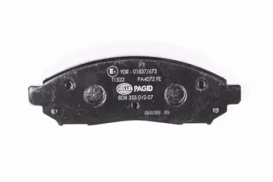 Bremsbelagsatz, Scheibenbremse HELLA PAGID 8DB 355 012-071 Bild Bremsbelagsatz, Scheibenbremse HELLA PAGID 8DB 355 012-071