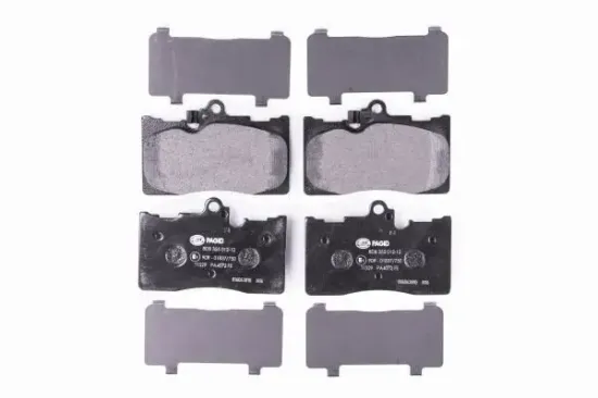 Bremsbelagsatz, Scheibenbremse Vorderachse HELLA PAGID 8DB 355 012-121 Bild Bremsbelagsatz, Scheibenbremse Vorderachse HELLA PAGID 8DB 355 012-121