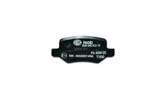 Bremsbelagsatz, Scheibenbremse HELLA PAGID 8DB 355 012-131 Bild Bremsbelagsatz, Scheibenbremse HELLA PAGID 8DB 355 012-131