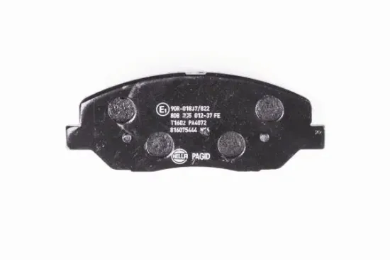 Bremsbelagsatz, Scheibenbremse Vorderachse HELLA PAGID 8DB 355 012-371 Bild Bremsbelagsatz, Scheibenbremse Vorderachse HELLA PAGID 8DB 355 012-371