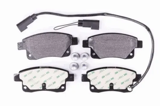 Bremsbelagsatz, Scheibenbremse Hinterachse HELLA PAGID 8DB 355 012-781 Bild Bremsbelagsatz, Scheibenbremse Hinterachse HELLA PAGID 8DB 355 012-781