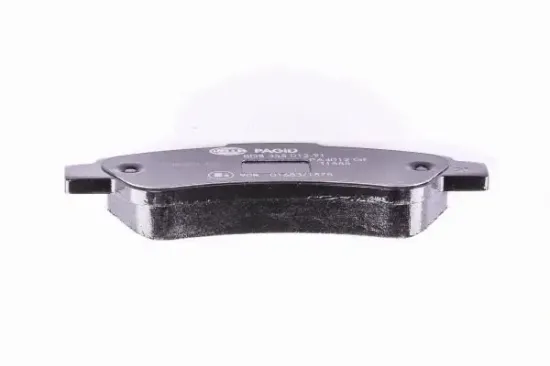 Bremsbelagsatz, Scheibenbremse Hinterachse HELLA PAGID 8DB 355 012-911 Bild Bremsbelagsatz, Scheibenbremse Hinterachse HELLA PAGID 8DB 355 012-911