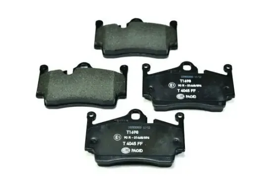 Bremsbelagsatz, Scheibenbremse Hinterachse HELLA PAGID 8DB 355 013-311 Bild Bremsbelagsatz, Scheibenbremse Hinterachse HELLA PAGID 8DB 355 013-311