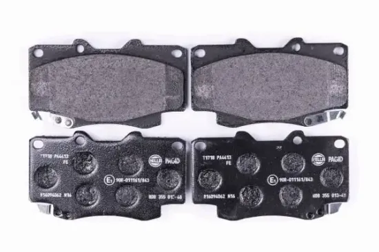 Bremsbelagsatz, Scheibenbremse HELLA PAGID 8DB 355 013-481 Bild Bremsbelagsatz, Scheibenbremse HELLA PAGID 8DB 355 013-481