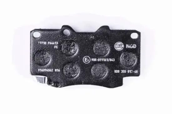 Bremsbelagsatz, Scheibenbremse HELLA PAGID 8DB 355 013-481 Bild Bremsbelagsatz, Scheibenbremse HELLA PAGID 8DB 355 013-481