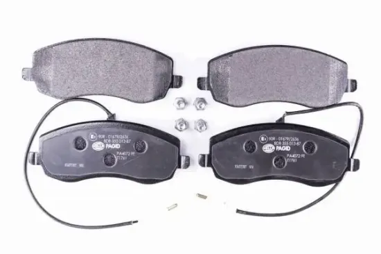 Bremsbelagsatz, Scheibenbremse HELLA PAGID 8DB 355 013-871 Bild Bremsbelagsatz, Scheibenbremse HELLA PAGID 8DB 355 013-871