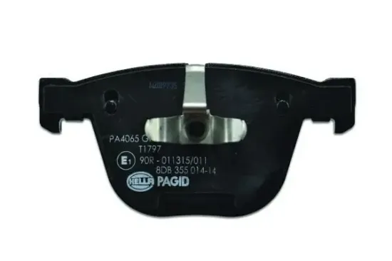 Bremsbelagsatz, Scheibenbremse Hinterachse HELLA PAGID 8DB 355 014-141 Bild Bremsbelagsatz, Scheibenbremse Hinterachse HELLA PAGID 8DB 355 014-141