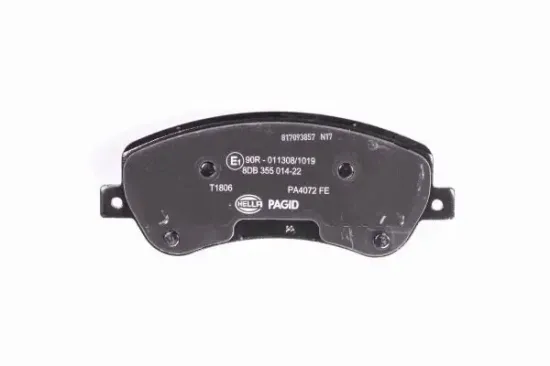 Bremsbelagsatz, Scheibenbremse HELLA PAGID 8DB 355 014-221 Bild Bremsbelagsatz, Scheibenbremse HELLA PAGID 8DB 355 014-221