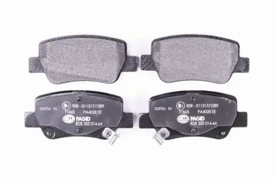 Bremsbelagsatz, Scheibenbremse HELLA PAGID 8DB 355 014-641 Bild Bremsbelagsatz, Scheibenbremse HELLA PAGID 8DB 355 014-641