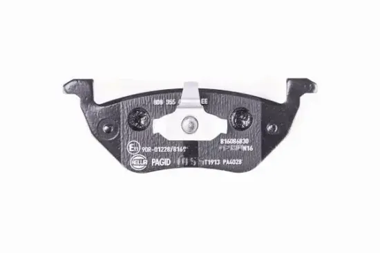 Bremsbelagsatz, Scheibenbremse Hinterachse HELLA PAGID 8DB 355 014-951 Bild Bremsbelagsatz, Scheibenbremse Hinterachse HELLA PAGID 8DB 355 014-951