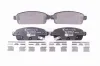 Bremsbelagsatz, Scheibenbremse Hinterachse HELLA PAGID 8DB 355 015-221 Bild Bremsbelagsatz, Scheibenbremse Hinterachse HELLA PAGID 8DB 355 015-221