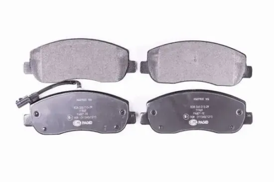 Bremsbelagsatz, Scheibenbremse HELLA PAGID 8DB 355 015-291 Bild Bremsbelagsatz, Scheibenbremse HELLA PAGID 8DB 355 015-291