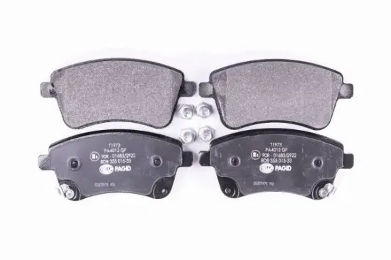 Bremsbelagsatz, Scheibenbremse HELLA PAGID 8DB 355 015-331 Bild Bremsbelagsatz, Scheibenbremse HELLA PAGID 8DB 355 015-331