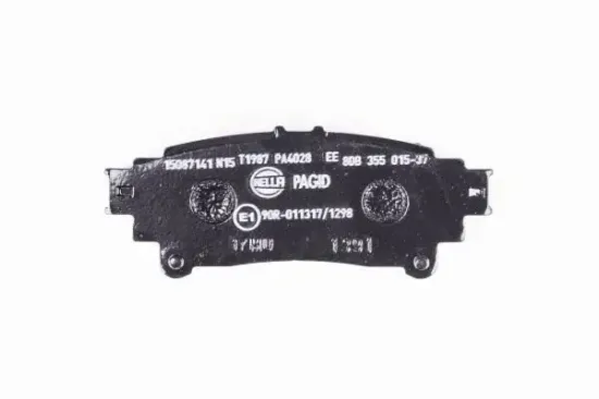 Bremsbelagsatz, Scheibenbremse Hinterachse HELLA PAGID 8DB 355 015-371 Bild Bremsbelagsatz, Scheibenbremse Hinterachse HELLA PAGID 8DB 355 015-371