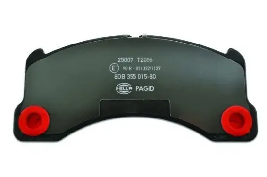 Bremsbelagsatz, Scheibenbremse Vorderachse HELLA PAGID 8DB 355 015-801 Bild Bremsbelagsatz, Scheibenbremse Vorderachse HELLA PAGID 8DB 355 015-801
