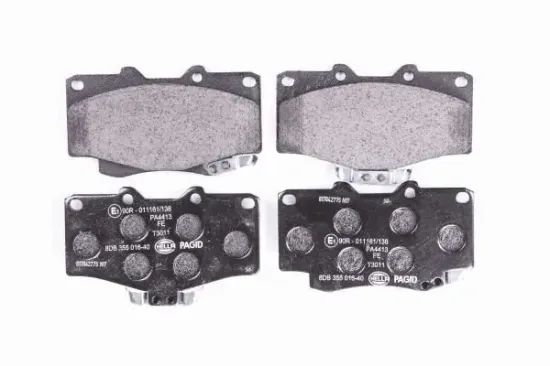 Bremsbelagsatz, Scheibenbremse HELLA PAGID 8DB 355 016-401 Bild Bremsbelagsatz, Scheibenbremse HELLA PAGID 8DB 355 016-401