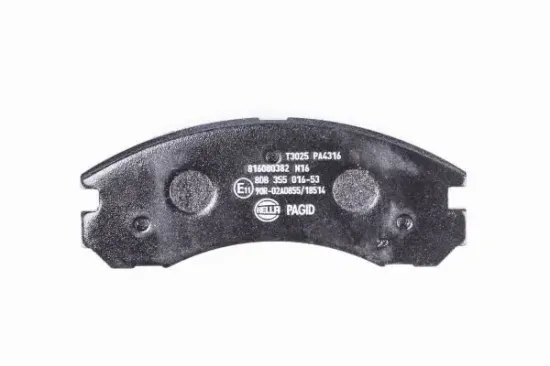 Bremsbelagsatz, Scheibenbremse HELLA PAGID 8DB 355 016-531 Bild Bremsbelagsatz, Scheibenbremse HELLA PAGID 8DB 355 016-531