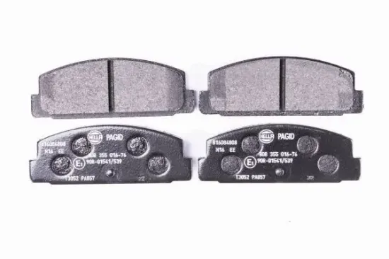 Bremsbelagsatz, Scheibenbremse Hinterachse HELLA PAGID 8DB 355 016-761 Bild Bremsbelagsatz, Scheibenbremse Hinterachse HELLA PAGID 8DB 355 016-761