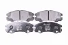 Bremsbelagsatz, Scheibenbremse Vorderachse HELLA PAGID 8DB 355 017-131 Bild Bremsbelagsatz, Scheibenbremse Vorderachse HELLA PAGID 8DB 355 017-131