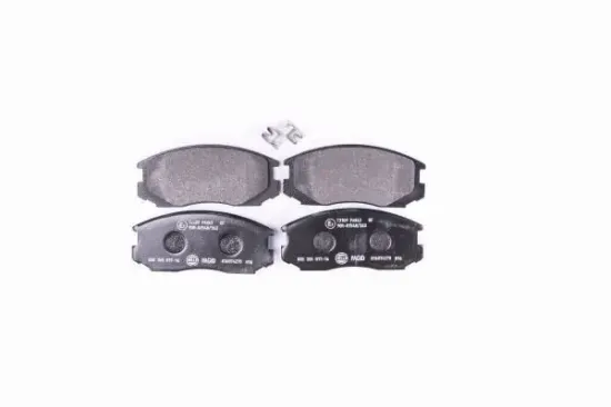 Bremsbelagsatz, Scheibenbremse Vorderachse HELLA PAGID 8DB 355 017-161 Bild Bremsbelagsatz, Scheibenbremse Vorderachse HELLA PAGID 8DB 355 017-161