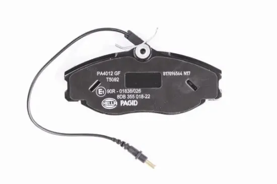 Bremsbelagsatz, Scheibenbremse HELLA PAGID 8DB 355 018-221 Bild Bremsbelagsatz, Scheibenbremse HELLA PAGID 8DB 355 018-221