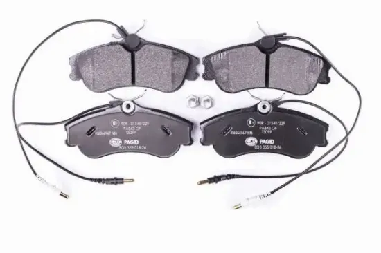 Bremsbelagsatz, Scheibenbremse HELLA PAGID 8DB 355 018-261 Bild Bremsbelagsatz, Scheibenbremse HELLA PAGID 8DB 355 018-261