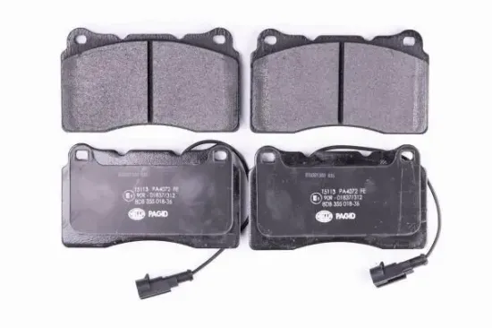 Bremsbelagsatz, Scheibenbremse HELLA PAGID 8DB 355 018-361 Bild Bremsbelagsatz, Scheibenbremse HELLA PAGID 8DB 355 018-361