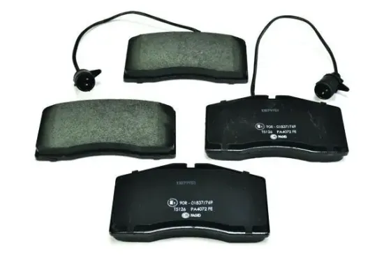 Bremsbelagsatz, Scheibenbremse Vorderachse HELLA PAGID 8DB 355 018-491 Bild Bremsbelagsatz, Scheibenbremse Vorderachse HELLA PAGID 8DB 355 018-491