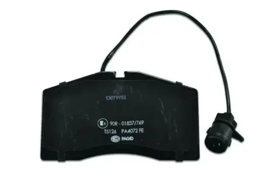 Bremsbelagsatz, Scheibenbremse Vorderachse HELLA PAGID 8DB 355 018-491 Bild Bremsbelagsatz, Scheibenbremse Vorderachse HELLA PAGID 8DB 355 018-491