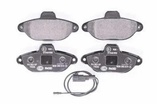 Bremsbelagsatz, Scheibenbremse HELLA PAGID 8DB 355 019-151 Bild Bremsbelagsatz, Scheibenbremse HELLA PAGID 8DB 355 019-151