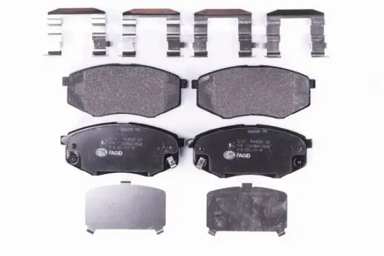 Bremsbelagsatz, Scheibenbremse HELLA PAGID 8DB 355 019-791 Bild Bremsbelagsatz, Scheibenbremse HELLA PAGID 8DB 355 019-791