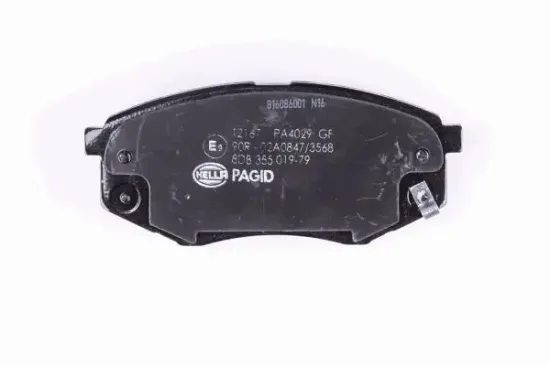 Bremsbelagsatz, Scheibenbremse HELLA PAGID 8DB 355 019-791 Bild Bremsbelagsatz, Scheibenbremse HELLA PAGID 8DB 355 019-791