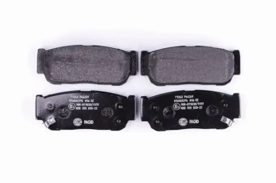 Bremsbelagsatz, Scheibenbremse Hinterachse HELLA PAGID 8DB 355 020-221 Bild Bremsbelagsatz, Scheibenbremse Hinterachse HELLA PAGID 8DB 355 020-221