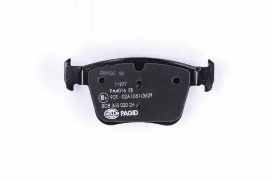 Bremsbelagsatz, Scheibenbremse Hinterachse HELLA PAGID 8DB 355 020-261 Bild Bremsbelagsatz, Scheibenbremse Hinterachse HELLA PAGID 8DB 355 020-261