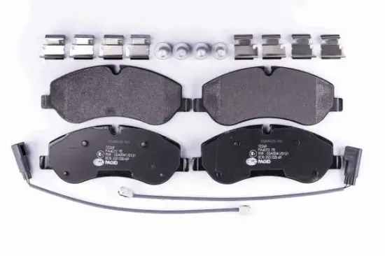 Bremsbelagsatz, Scheibenbremse HELLA PAGID 8DB 355 020-691 Bild Bremsbelagsatz, Scheibenbremse HELLA PAGID 8DB 355 020-691