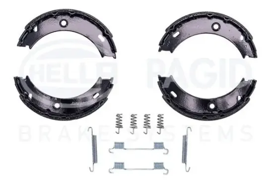 Bremsbackensatz, Feststellbremse HELLA PAGID 8DA 355 050-461 Bild Bremsbackensatz, Feststellbremse HELLA PAGID 8DA 355 050-461