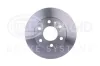 Bremsscheibe Hinterachse HELLA PAGID 8DD 355 115-521 Bild Bremsscheibe Hinterachse HELLA PAGID 8DD 355 115-521