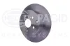 Bremsscheibe Hinterachse HELLA PAGID 8DD 355 116-811 Bild Bremsscheibe Hinterachse HELLA PAGID 8DD 355 116-811