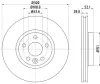 Bremsscheibe HELLA PAGID 8DD 355 118-831 Bild Bremsscheibe HELLA PAGID 8DD 355 118-831