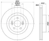 Bremsscheibe HELLA PAGID 8DD 355 128-861 Bild Bremsscheibe HELLA PAGID 8DD 355 128-861