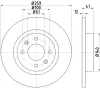 Bremsscheibe Vorderachse HELLA PAGID 8DD 355 115-271 Bild Bremsscheibe Vorderachse HELLA PAGID 8DD 355 115-271