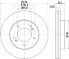Bremsscheibe Vorderachse HELLA PAGID 8DD 355 116-471 Bild Bremsscheibe Vorderachse HELLA PAGID 8DD 355 116-471