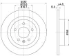 Bremsscheibe Hinterachse HELLA PAGID 8DD 355 116-601 Bild Bremsscheibe Hinterachse HELLA PAGID 8DD 355 116-601
