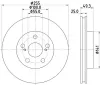 Bremsscheibe Vorderachse HELLA PAGID 8DD 355 116-981 Bild Bremsscheibe Vorderachse HELLA PAGID 8DD 355 116-981