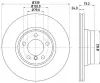 Bremsscheibe Vorderachse HELLA PAGID 8DD 355 129-651 Bild Bremsscheibe Vorderachse HELLA PAGID 8DD 355 129-651