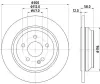 Bremsscheibe Hinterachse HELLA PAGID 8DD 355 122-441 Bild Bremsscheibe Hinterachse HELLA PAGID 8DD 355 122-441